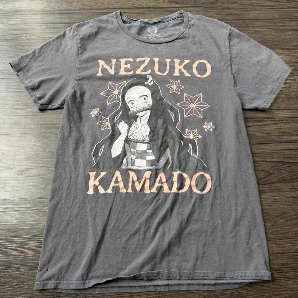Demon Slayer Nezuko Kamado Anime Cartoon Big print graphic Tee Size Medium